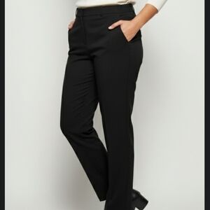 Vertigo Paris NWT Pants Slacks Dress Pants Office Career Academia Black 14 Large